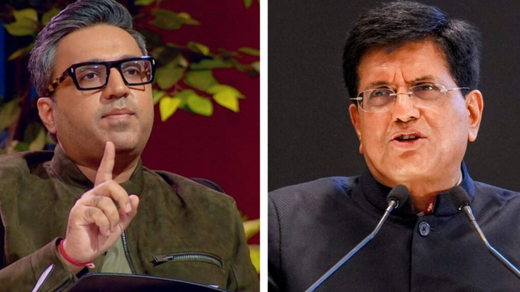 Piyush Goyal startup comment triggers industry debate