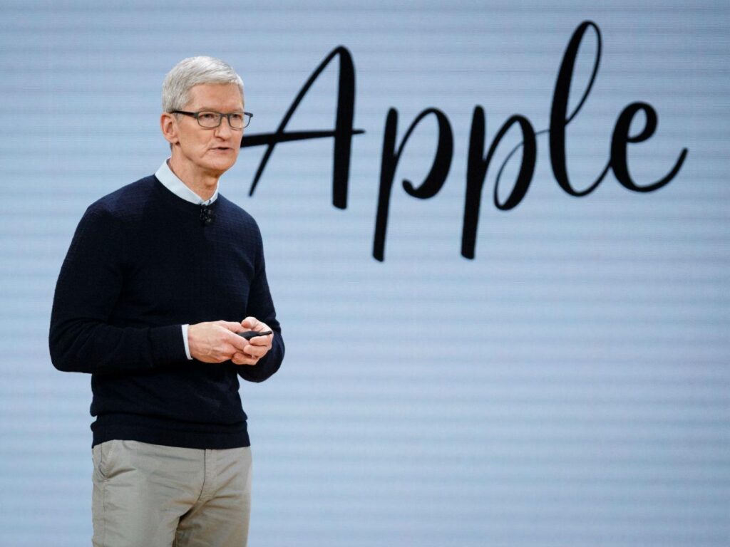 Tim Cook explaining why Apple manufactures in China
