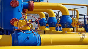 Gas pipeline and CNG pump with rising fuel price indicators