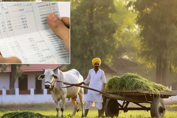 kisan's bank account mistakenly credited with 1000 trillion crores, leading to a system glitch.